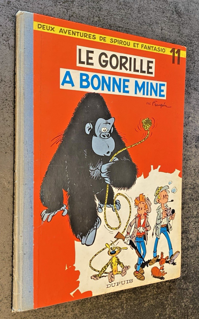SPIROU  : Le Gorille a Bonne Mine- N° 11 - EO 1959 - Bel Etat - Cote BDM 400 €