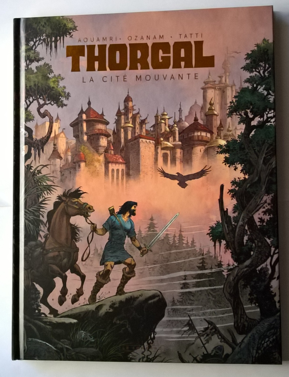 AOUAMRI - Thorgal saga 5 - La cité mouvante  - EO + dédicace