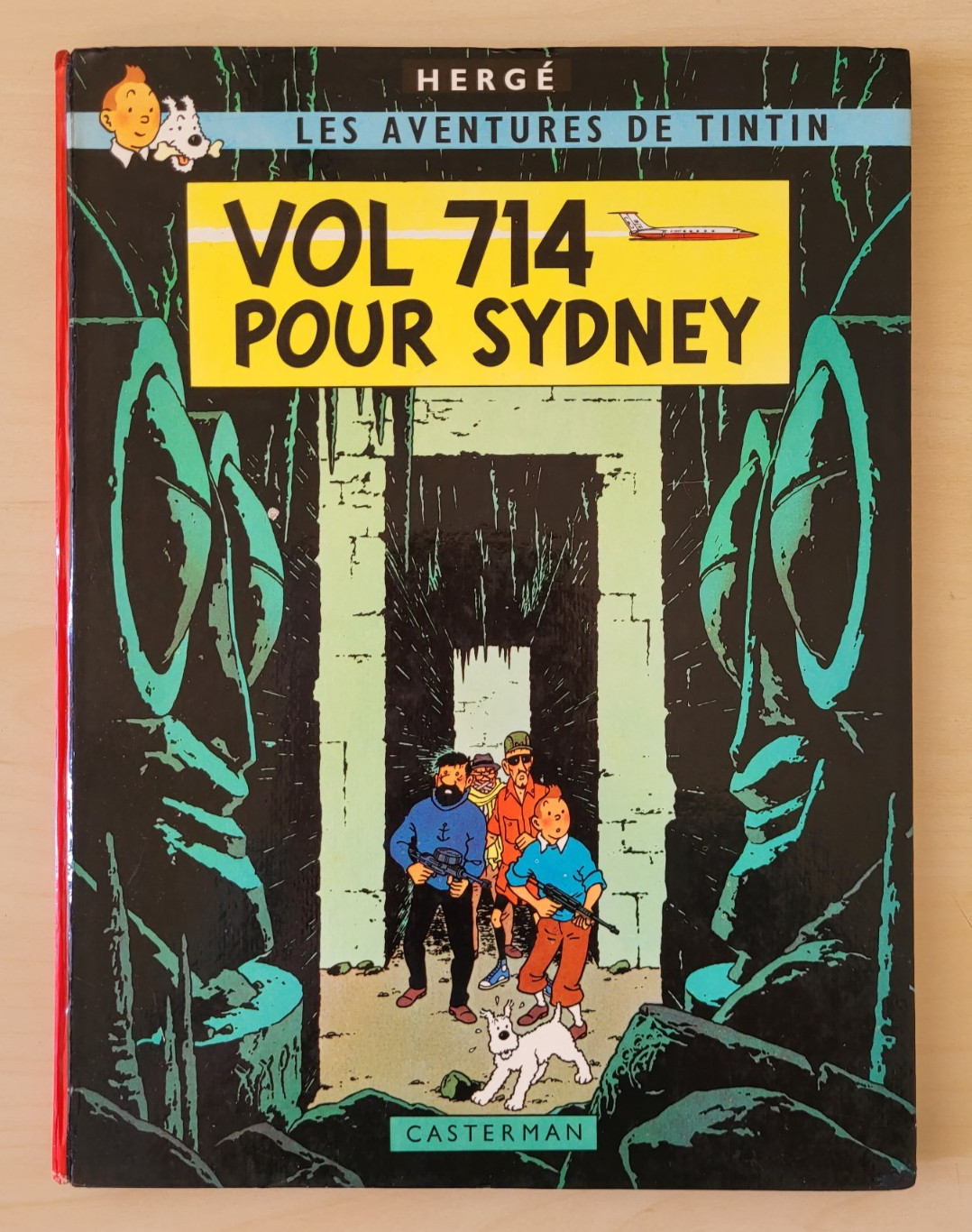 D - Tintin - Vol 714 pour Sydney Rare Eo 1968 (1er version) Voir Page 42. TBE