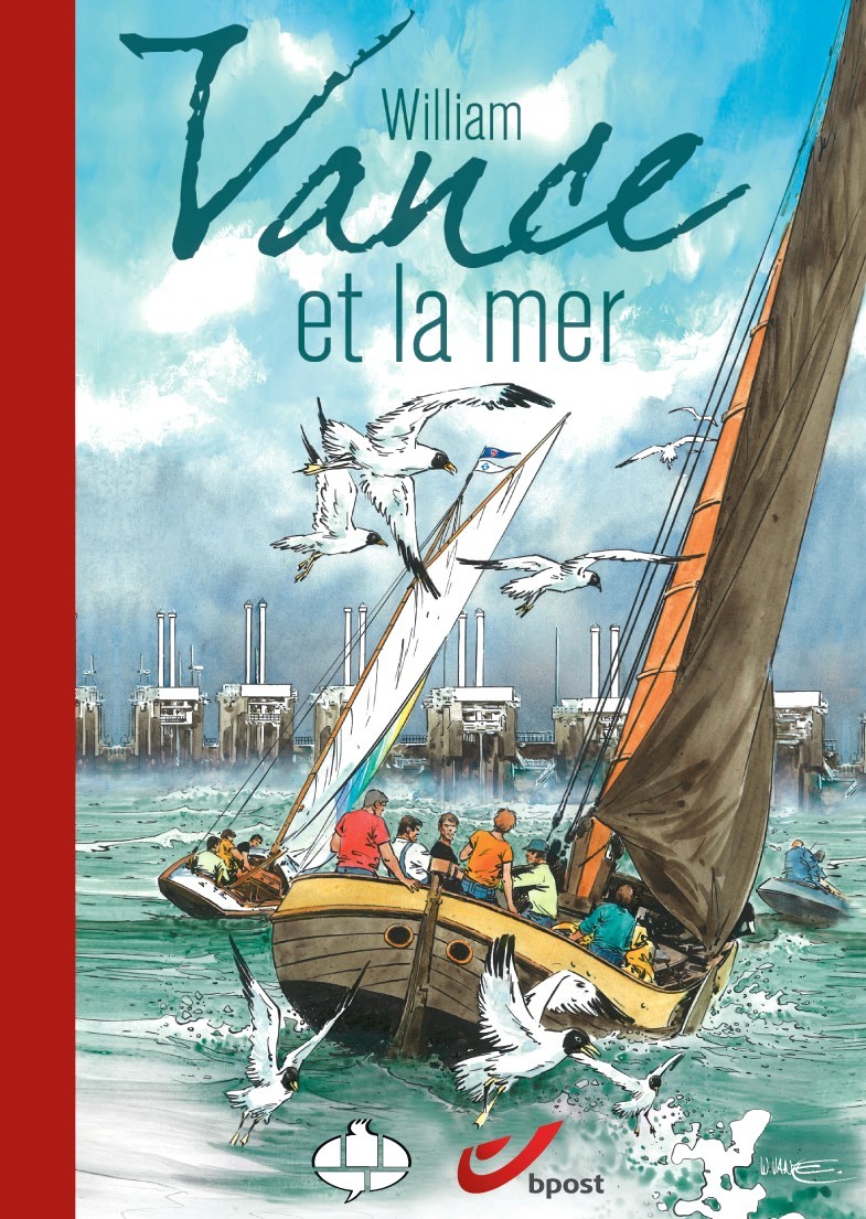 EO N° TIRAGE LUXE + TIMBRE + RARE CALENDRIER + PLANCHE WILLIAM VANCE ET LA MER 