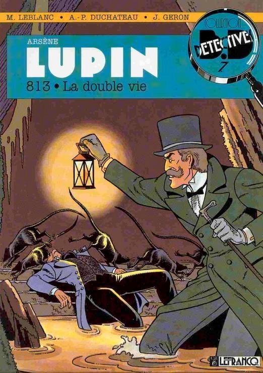 EO BD MAURICE LEBLANC + A.P DUCHÂTEAU + GÉRON DESSIN ORIGINAL ARSÈNE LUPIN 813  