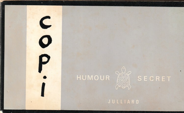RARE EO SP 1965 COLLECTION HUMOUR SECRET + COPI + DÉDICACE À MME RENÉ LAPORTE