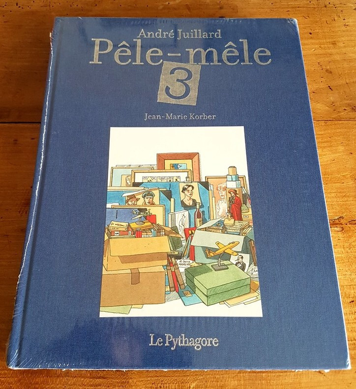 EO TIRAGE DE TÊTE + SÉRIGRAPHIE ANDRÉ JUILLARD + JEAN-MARIE KORBER PÊLE-MÊLE 3 