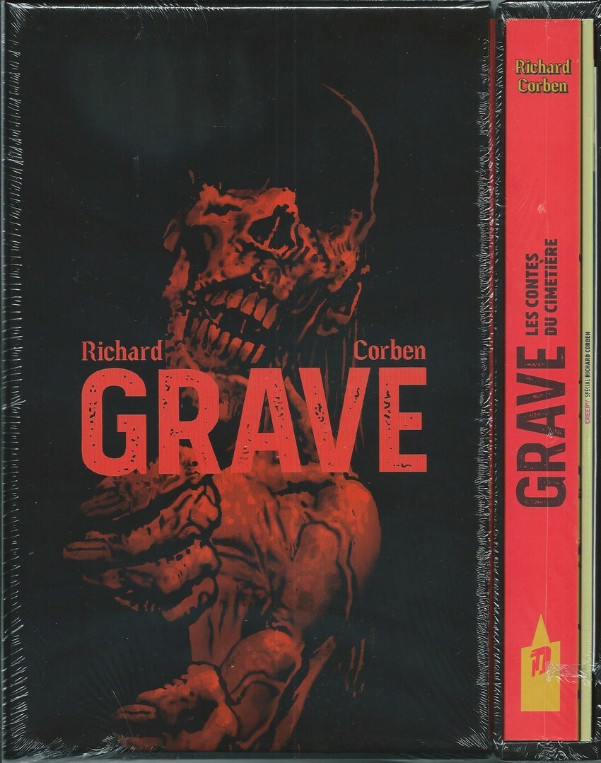 RARE EO COFFRET LUXE N° + CERTIFICAT SIGNÉ + BONUS + RICHARD CORBEN : GRAVE