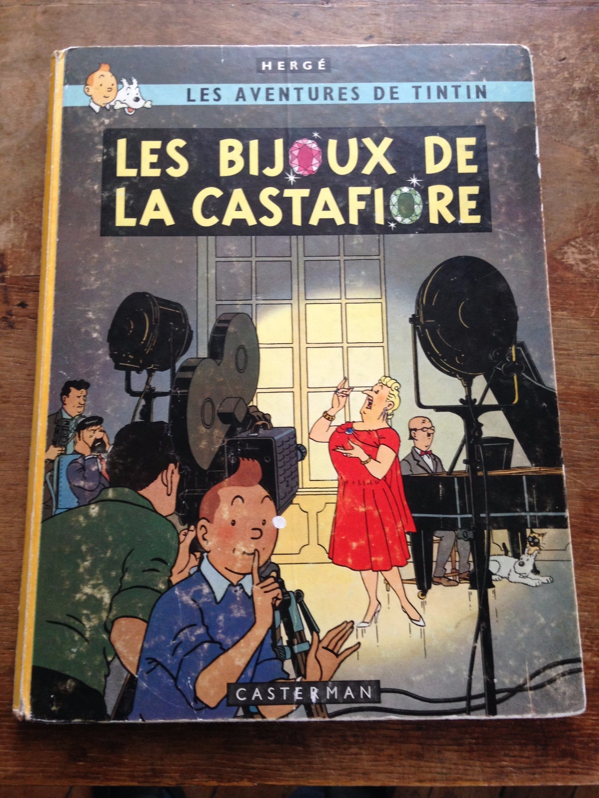 les bijoux de la castafiore EO B 34 belge (1963) BD ancienne bdm + 250e