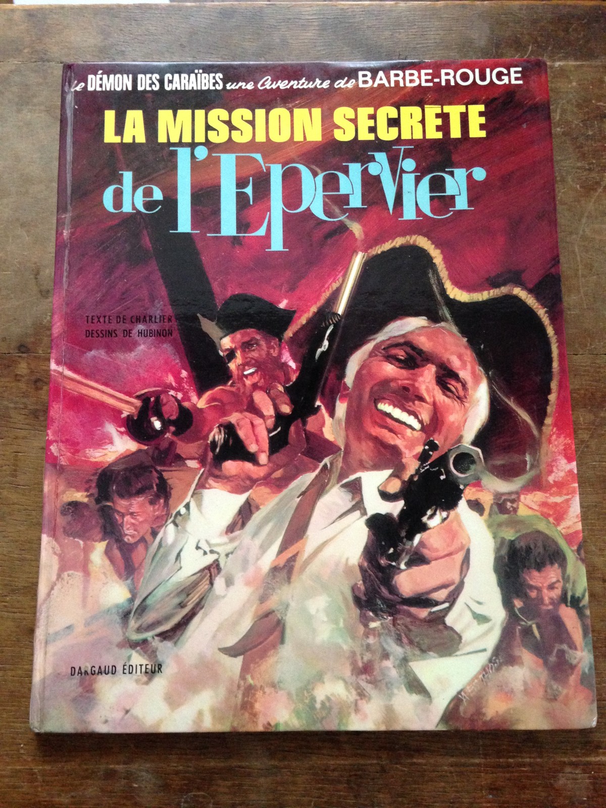 la mission secrète de l'épervier EO 1971 barbe rouge côte BDM  90e + 150% = 225e