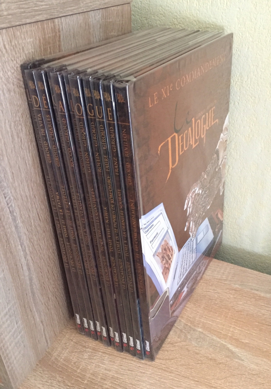 Le decalogue -11 albums en EO (2001-2003) - Par Giroud - BD