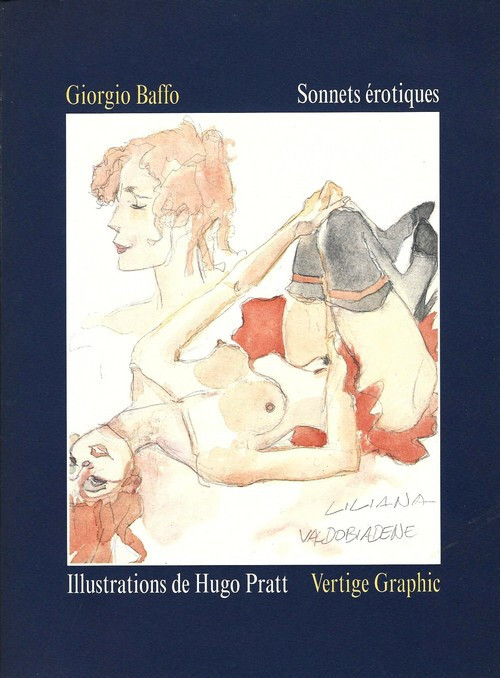 RARE EO 1994 VERTIGE GRAPHIC + HUGO PRATT + GIORGIO BAFFO : SONNETS ÉROTIQUES