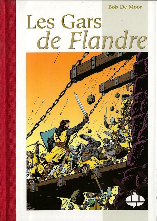 RARE EO N° LUXE 325 EXEMPLAIRES + TIMBRES BOB DE MOOR + BD LES GARS DE FLANDRE