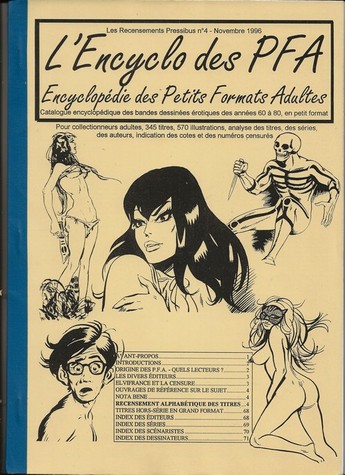 RARE EO ALAIN BEYRAND L'ENCYCLO DES PFA ENCYCLOPÉDIE DES PETITS FORMATS ADULTES