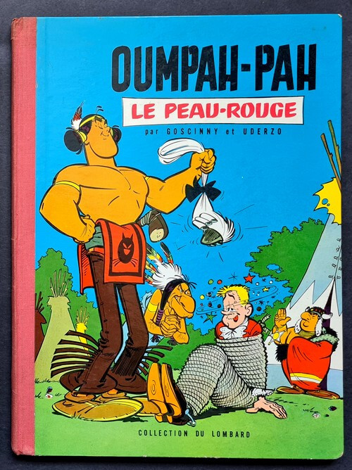 RARE EO BD 1961 ALBERT UDERZO + RENÉ GOSCINNY : OUMPAH-PAH LE PEAU-ROUGE