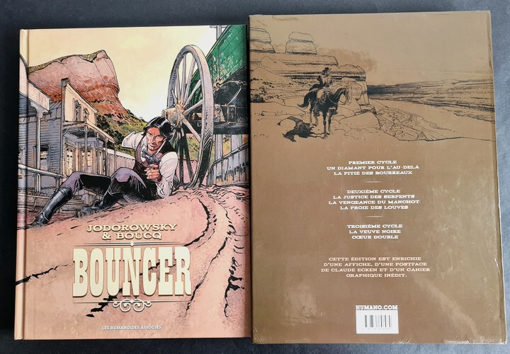 RARE EO 2018 BOUCQ + JODOROWSKY COFFRET INTÉGRALE BOUNCER tome 1 à 7 + POSTER
