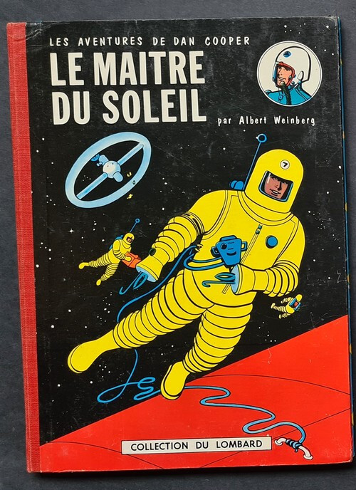 RARE EO 1958 SCIENCE-FICTION ALBERT WEINBERG  DAN COOPER 3 : LE MAÎTRE DU SOLEIL