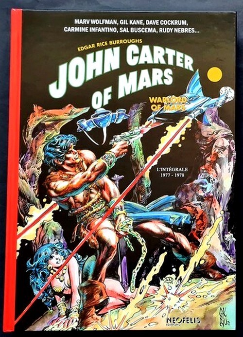 RARE EO BD ÉPUISÉ TIRAGE LIMITÉ INTÉGRALE JOHN CARTER OF MARS N° 1 - 1977/78