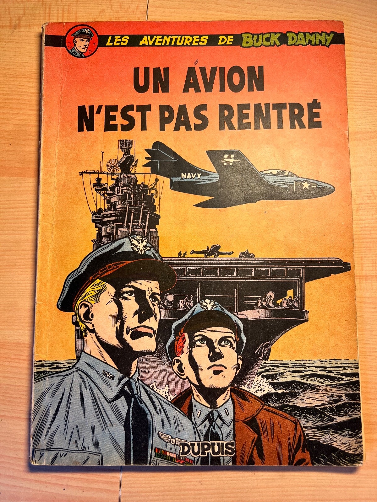 BUCK DANNY - UN AVION N'EST PAS RENTRÉ - EO 1954 - BDM 150€