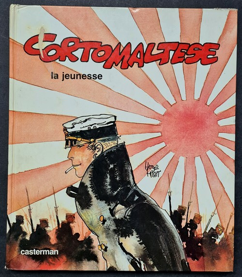 RARE EO VERSION COULEUR 1985 HUGO PRATT + CORTO MALTESE : LA JEUNESSE DE CORTO