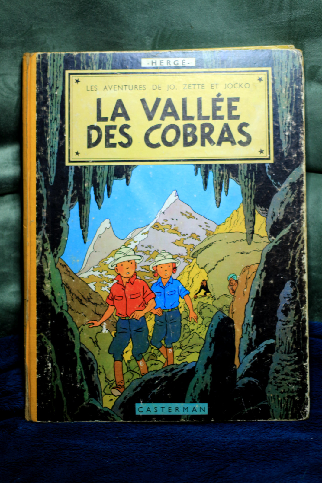 JO, ZETTE ET JOCKO - LA VALLÉE DES COBRAS - B20bis - EO 1957 - BDM: 250€