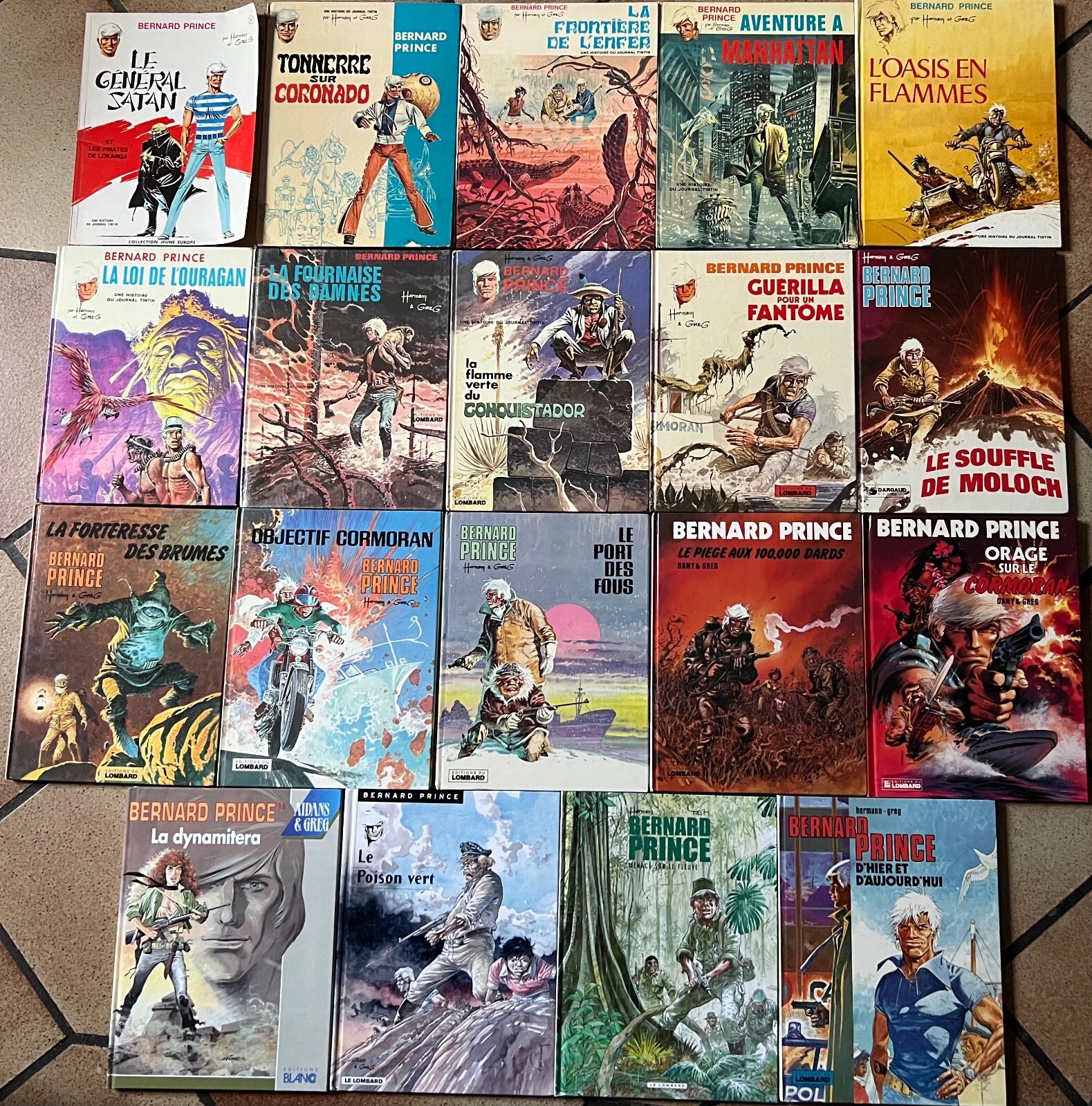 BERNARD PRINCE - COLLECTION COMPLÈTE EN EO - VALEUR BDM: 860€