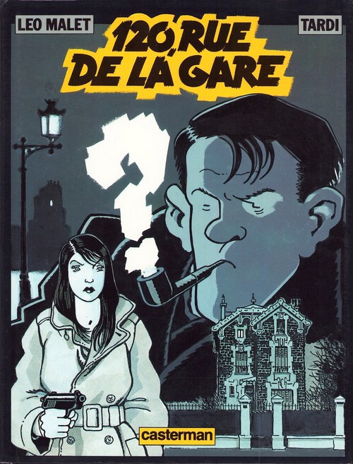 EO LÉO MALET + LETTRE TAPUSCRITE SIGNÉE + JACQUES TARDI : 120, RUE DE LA GARE