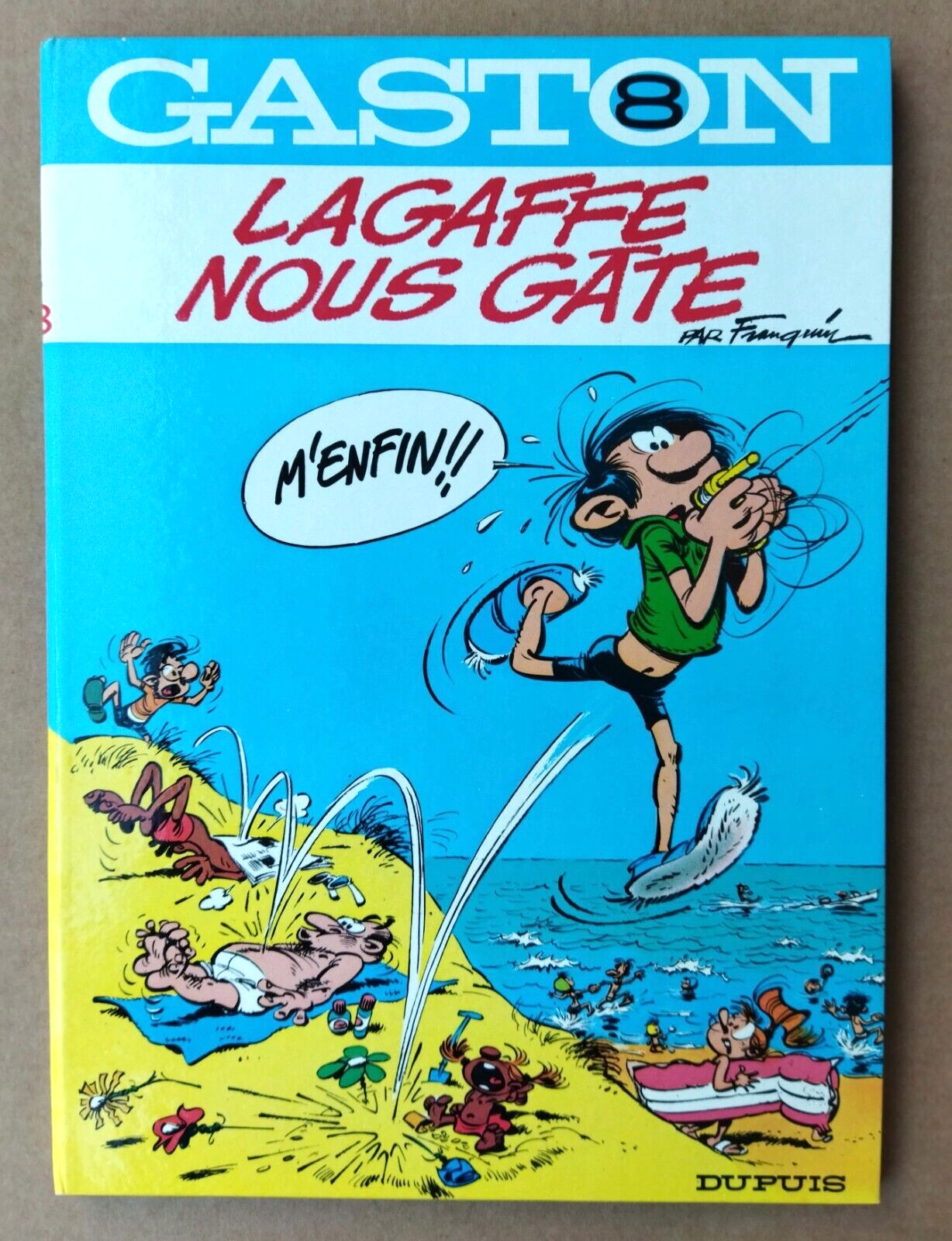 FRANQUIN  --- GASTON LAGAFFE (8). LAGAFFE NOUS GÂTE --- EO 1970. NEUF.