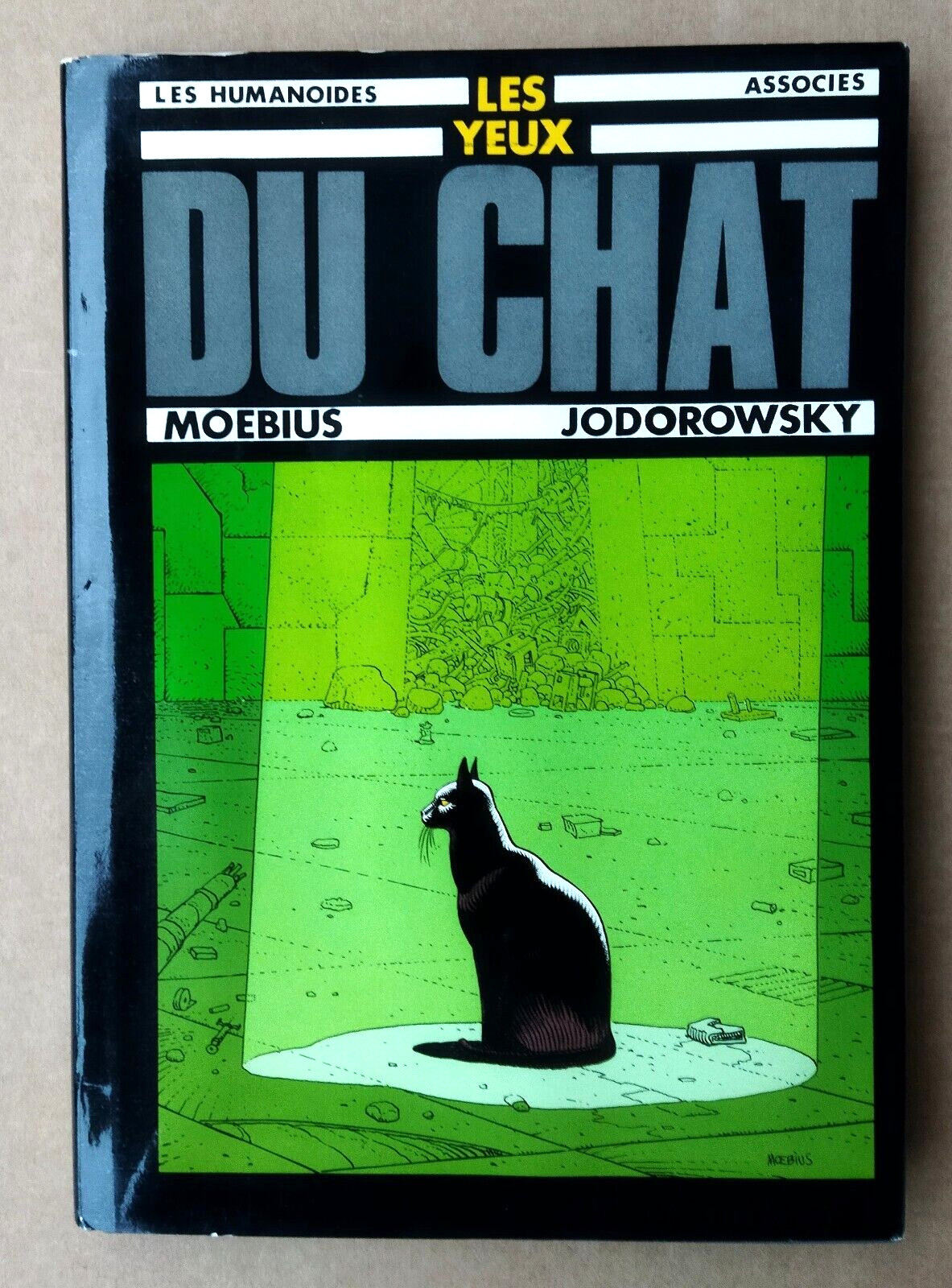 MOEBIUS / JODOROWSKY  --- LES YEUX DU CHAT --- EO HUMANOÏDES ASSOCIÉS 1978