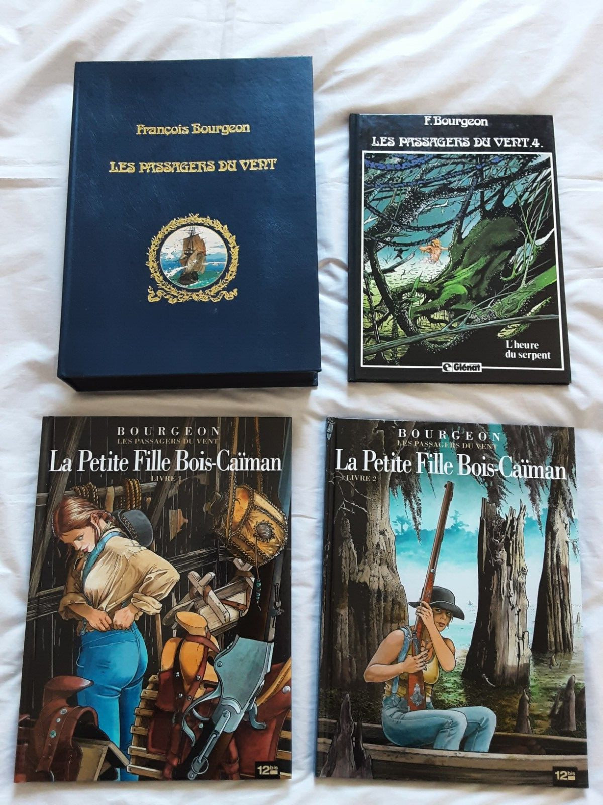 les passagers du vent Eo coffret 5 albums plus TT L'heure du serpent plus livres