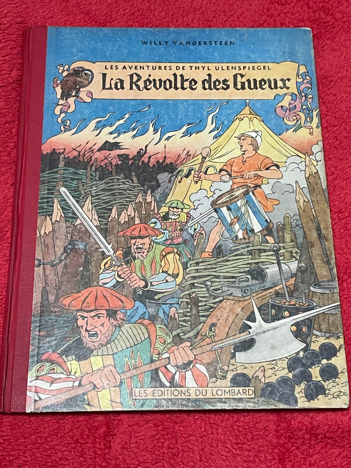 La révolte des gueux EO (1954) les aventures de thyl ulenspiegel côte BDM 180e