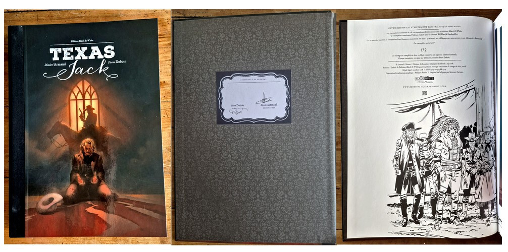 EO BD TIRAGE LUXE N° SIGNÉE DIMITRI ARMAND + PIERRE DUBOIS + BONUS : TEXAS JACK