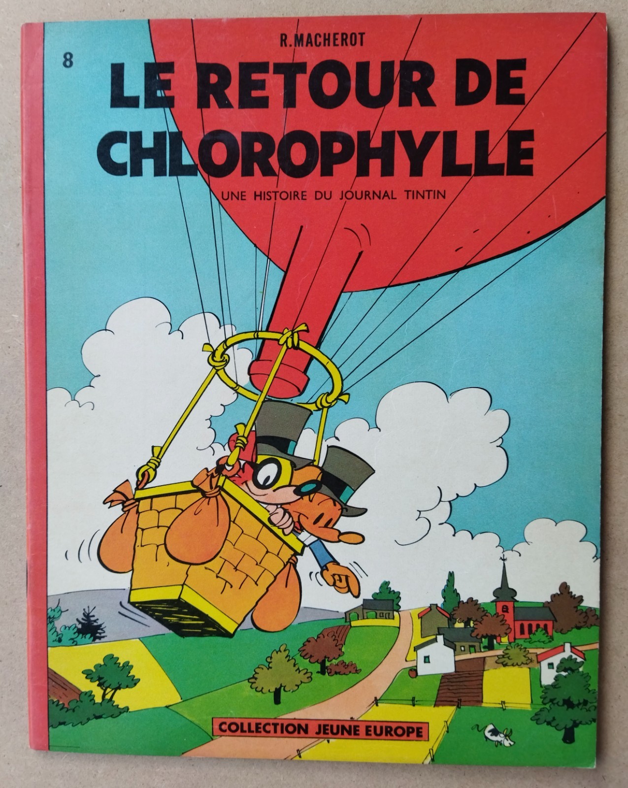 MACHEROT -- CHLOROPHYLLE (4). LE RETOUR DE CHLOROPHYLLE --  EO JEUNE EUROPE 1961