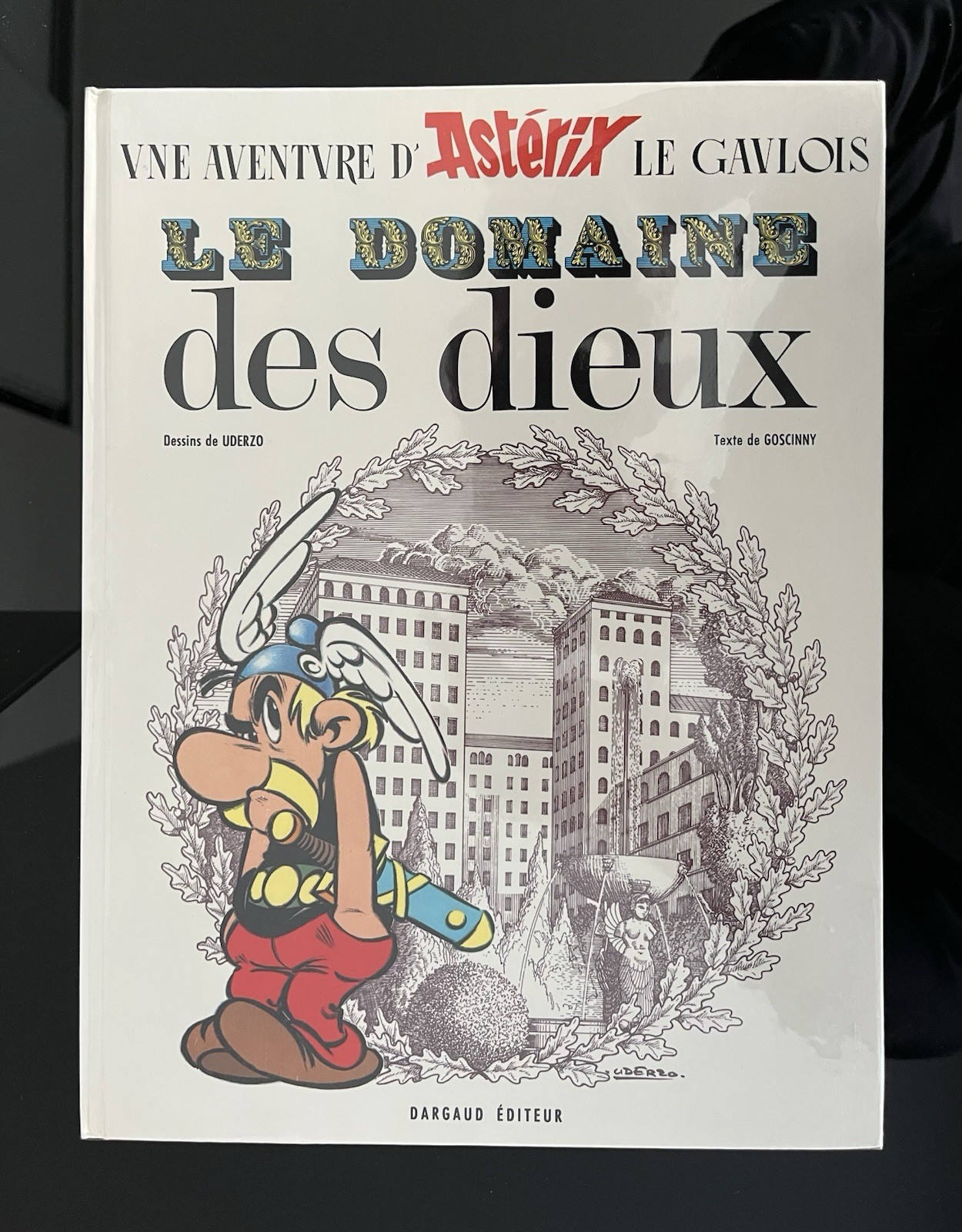 ASTERIX:SUBLIME ET RARE EO COLLÉE LE DOMAINE DES DIEUX 71 CRAQUANT NEUF UDERZO