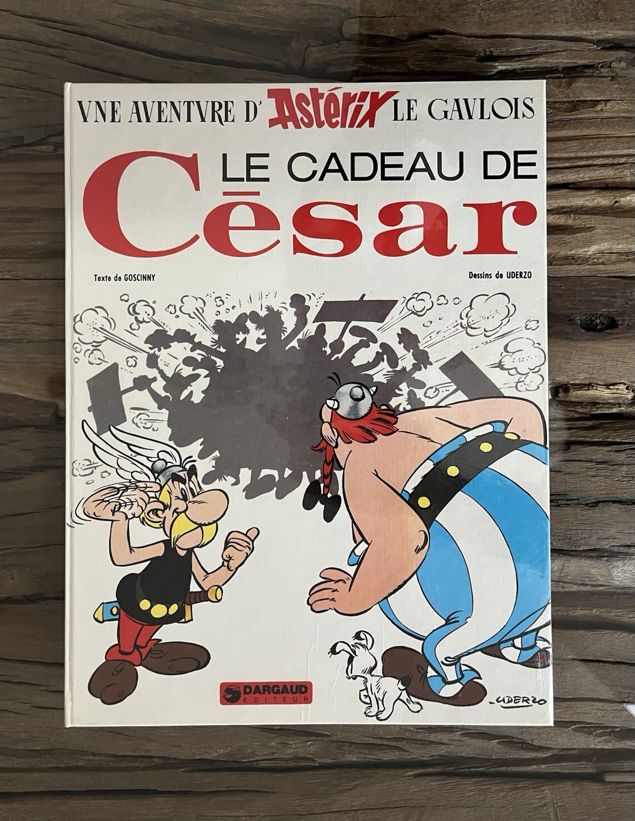 ASTERIX : SUBLIME EO COLLÉE 74 LE CADEAU DE CÉSAR RARE CRAQUANT NEUF (UDERZO)