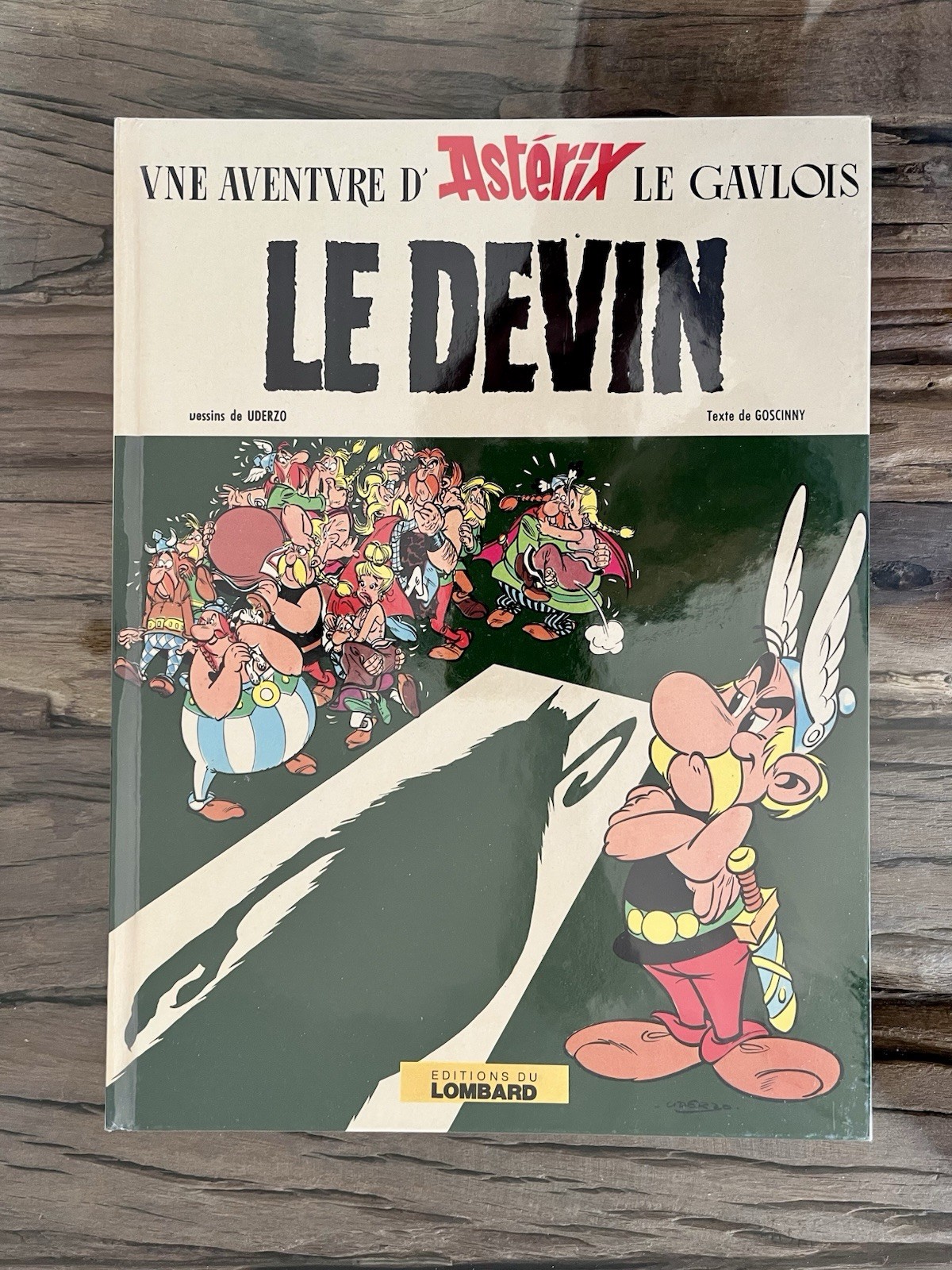 ASTERIX : SUPERBE ET RARE EO LOMBARD COLLÉE LE DEVIN 72 CRAQUANT NEUF (UDERZO)