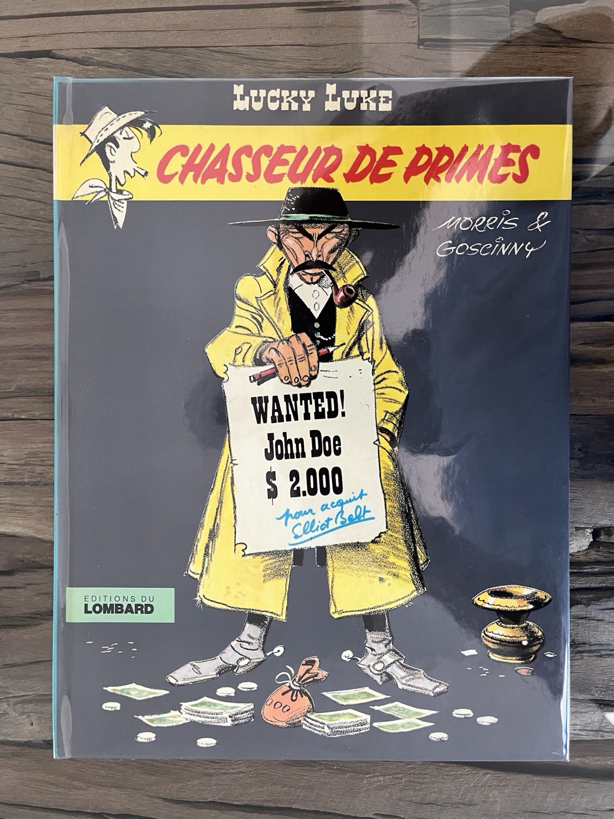 LUCKY LUKE: SUBLIME EO 72 CHASSEUR DE PRIMES ULTRA RARE CRAQUANT NEUF (MORRIS)