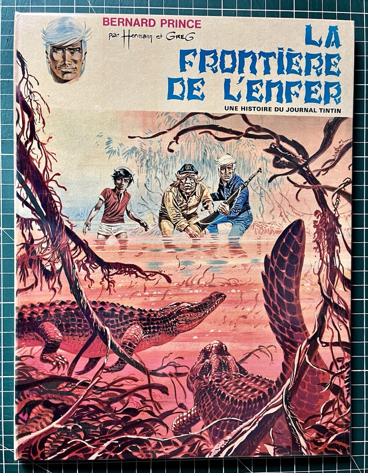 BERNARD PRINCE: EO 70 LA FRONTIÈRE DE L’ENFER ULTRA RARE CRAQUANT NEUF (HERMANN)