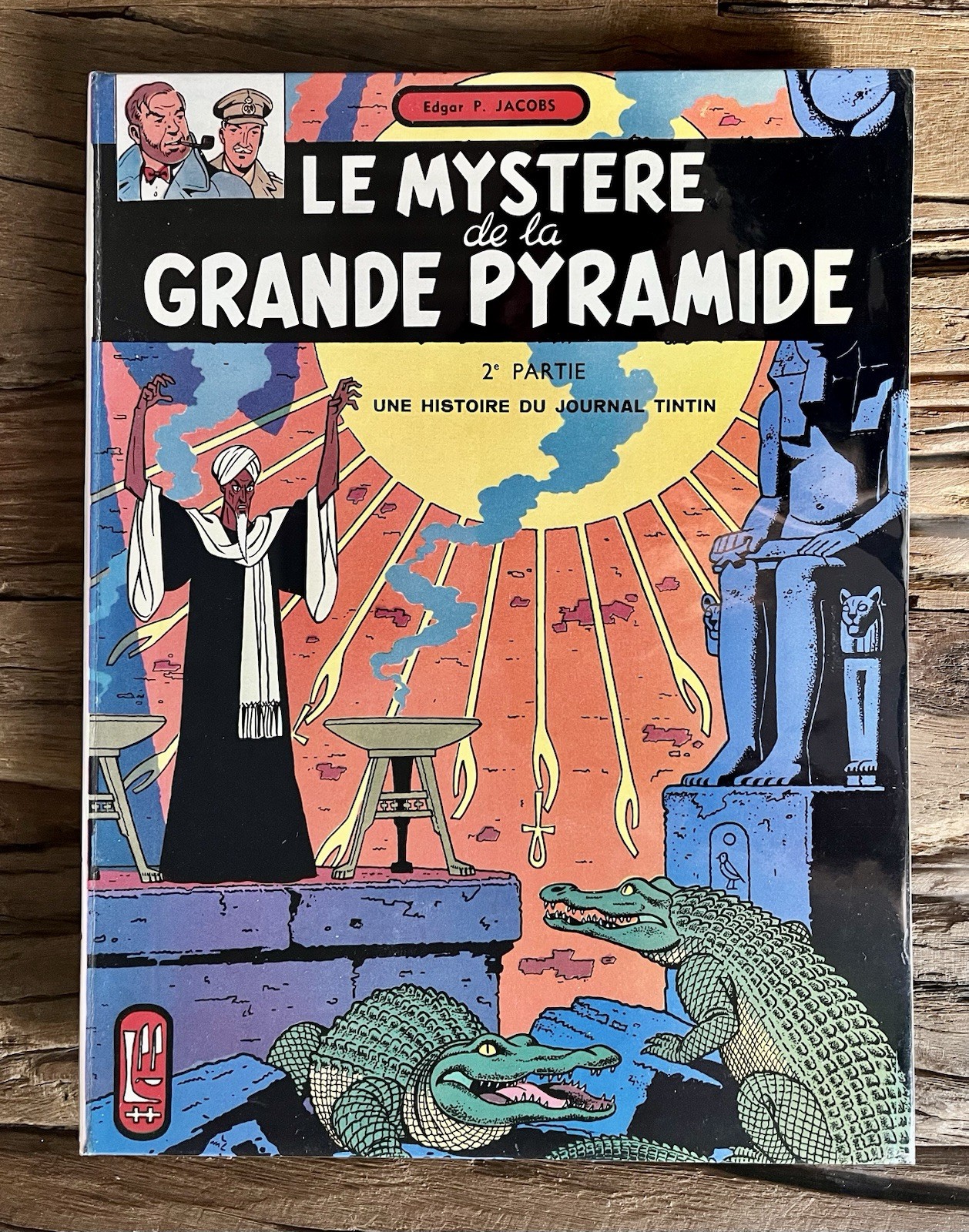 BLAKE ET MORTIMER:EO T2 69 LE MYSTÈRE DE LA GRANDE PYRAMIDE CRAQUANT NEUF JACOBS