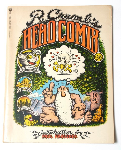 RARE 1970 EO AMÉRICAINE BD UNDERGROUND ROBERT CRUMB + PAUL KRASSNER : HEAD COMIX