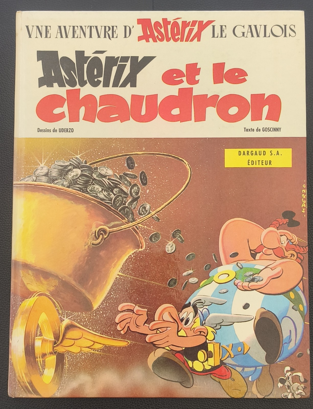 BD ASTERIX ET LE CHAUDRON 1969 EO 13 GOSCINNY UDERZO OBELIX c