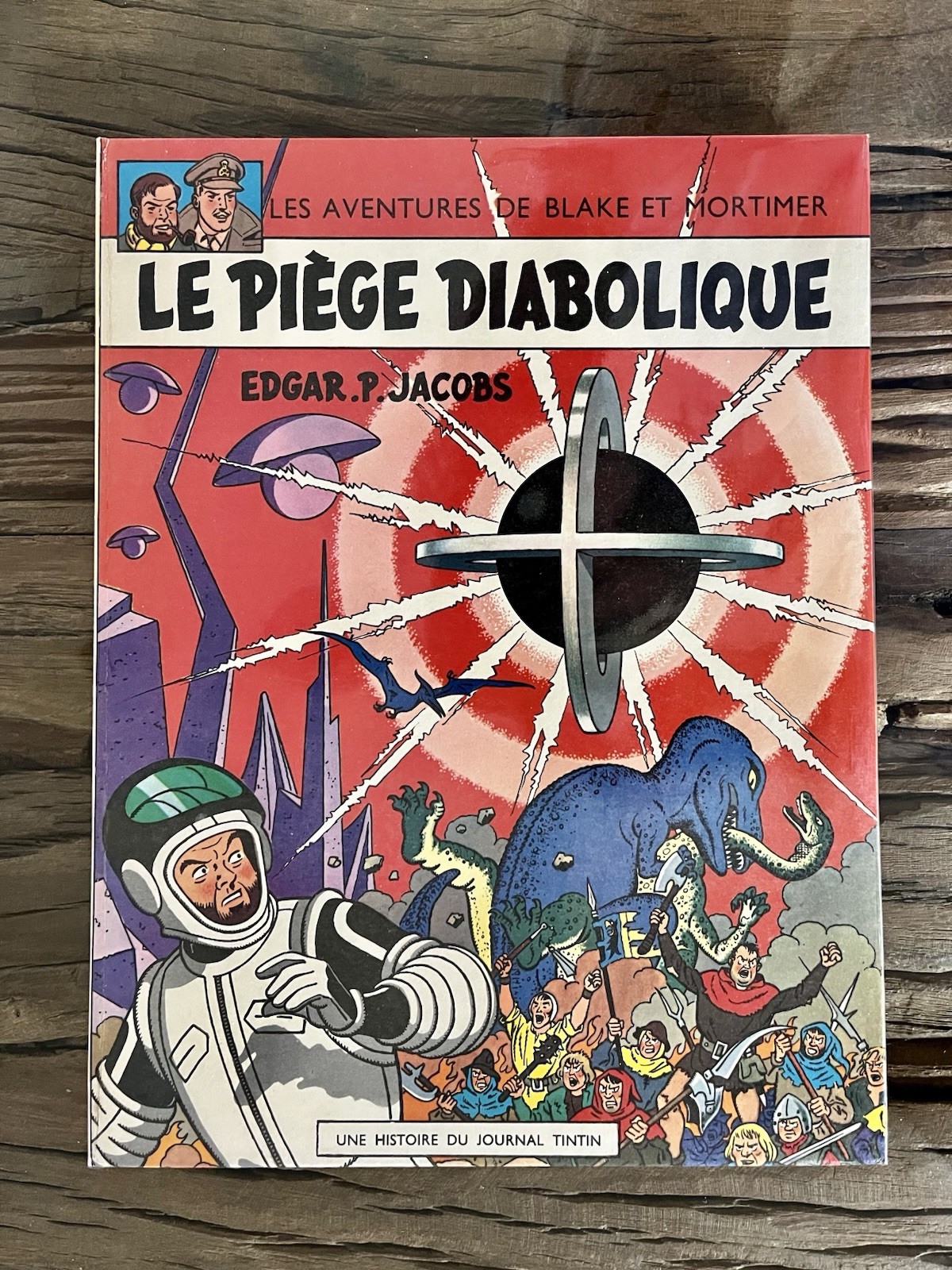 BLAKE ET MORTIMER : RARE EO DOS IMP 67 LE PIÈGE DIABOLIQUE CRAQUANT NEUF JACOBS