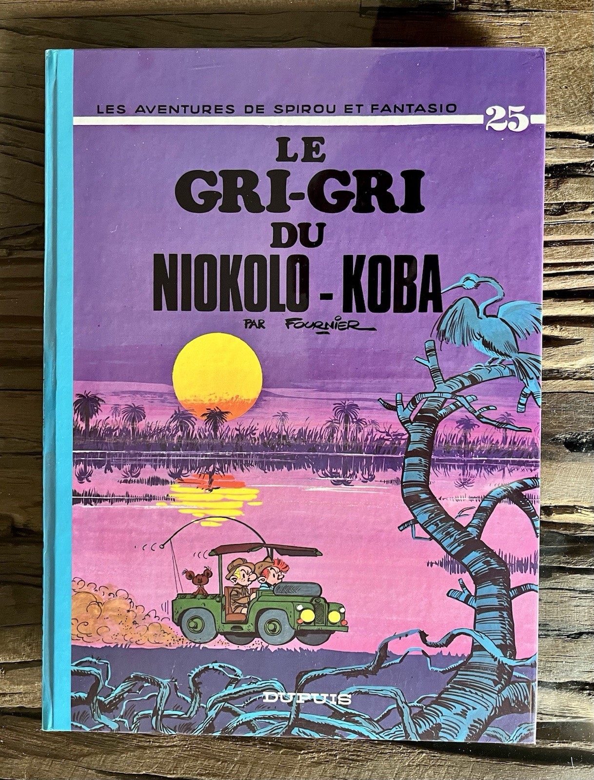 SPIROU:SUBLIME EO 74 LE GRI-GRI DU NIOKOLO-KOBA RARISSIME CRAQUANT NEUF FOURNIER
