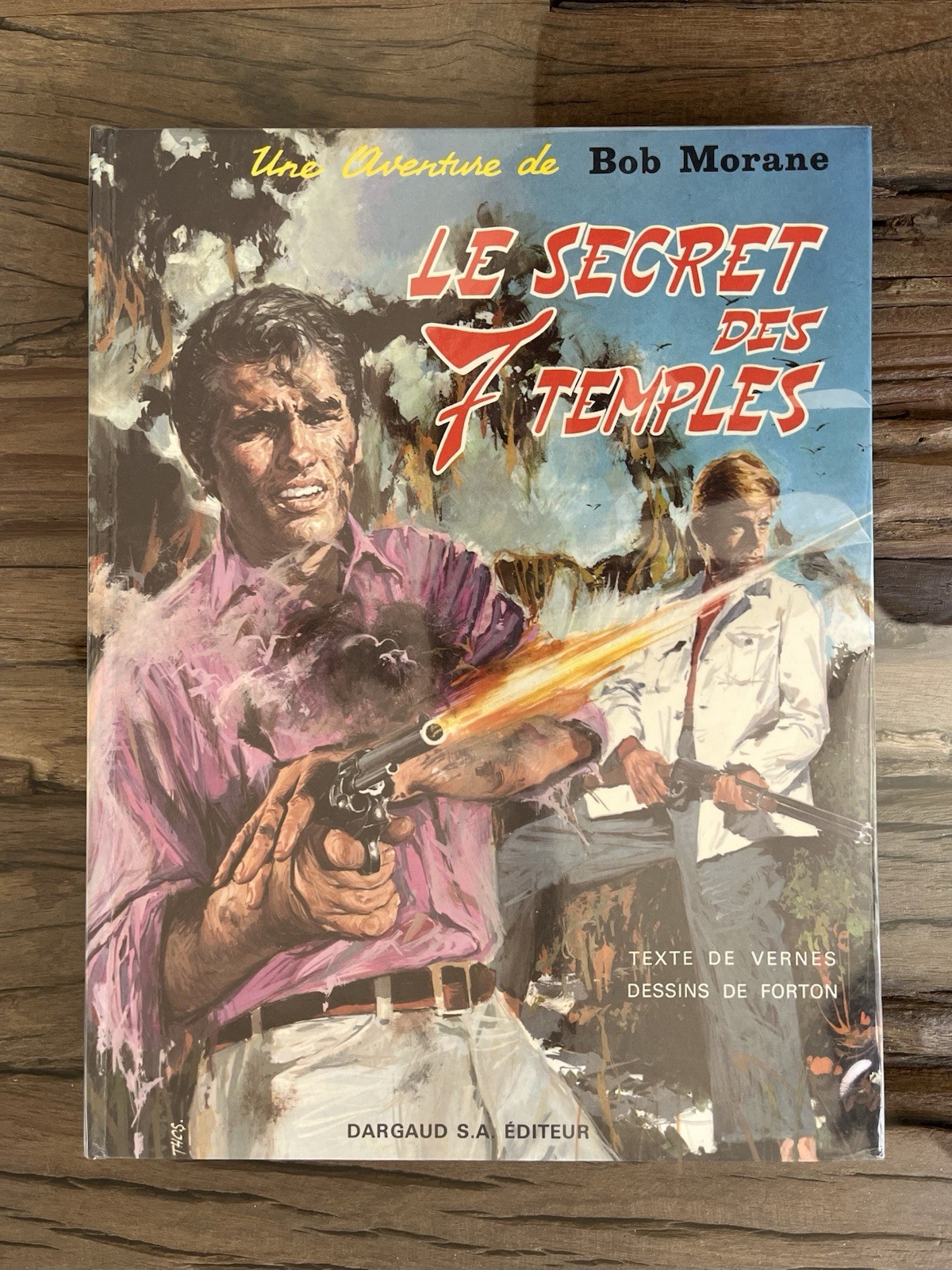 BOB MORANE:EXCEPTIONNELLE EO 68 LE SECRET DES 7 TEMPLES ULTRA RARE NEUF++ FORTON