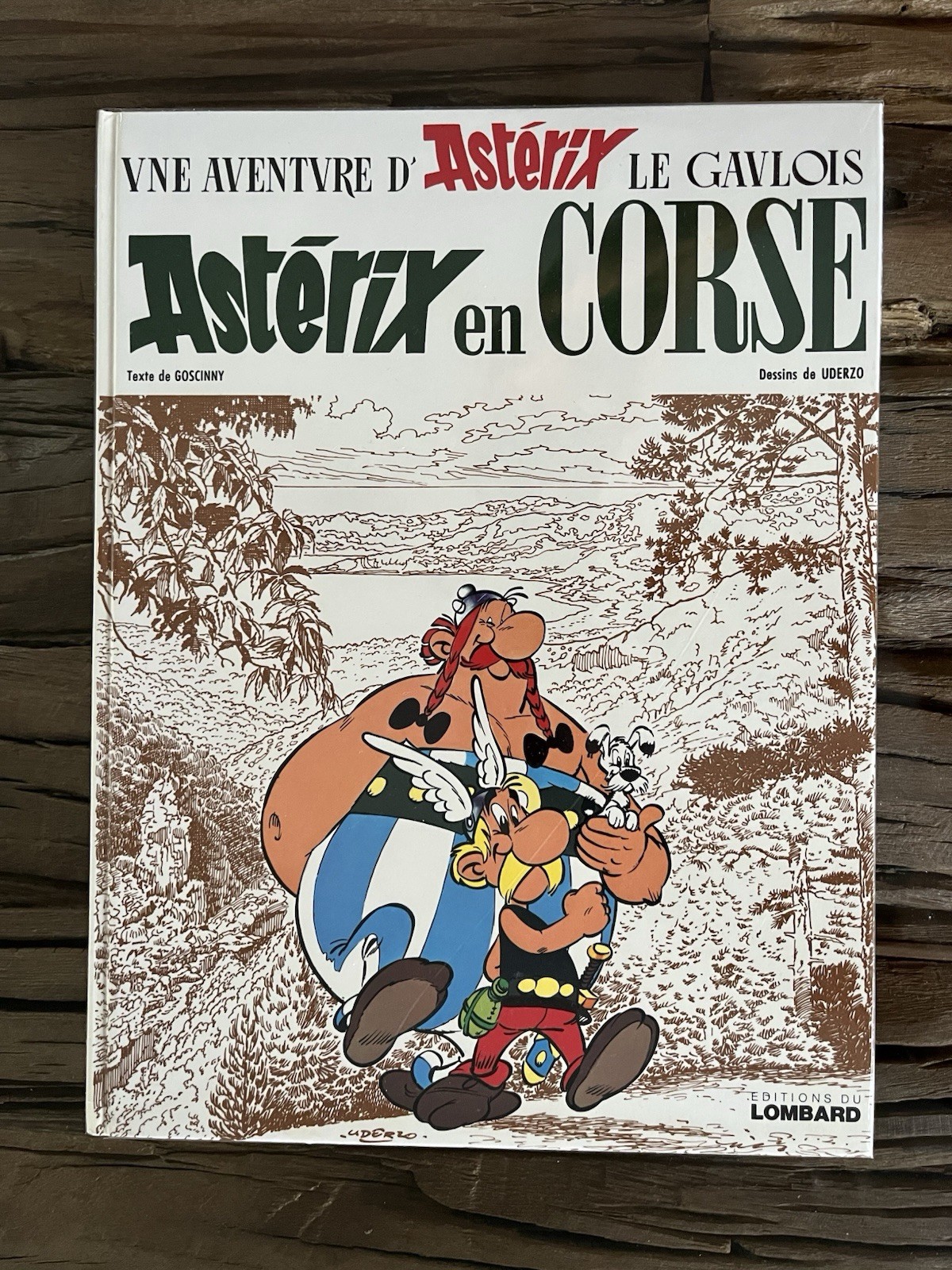 ASTERIX EN CORSE: SUBLIME EO 73 RARE IMPRESSION ALLEMANDE CRAQUANT NEUF (UDERZO)