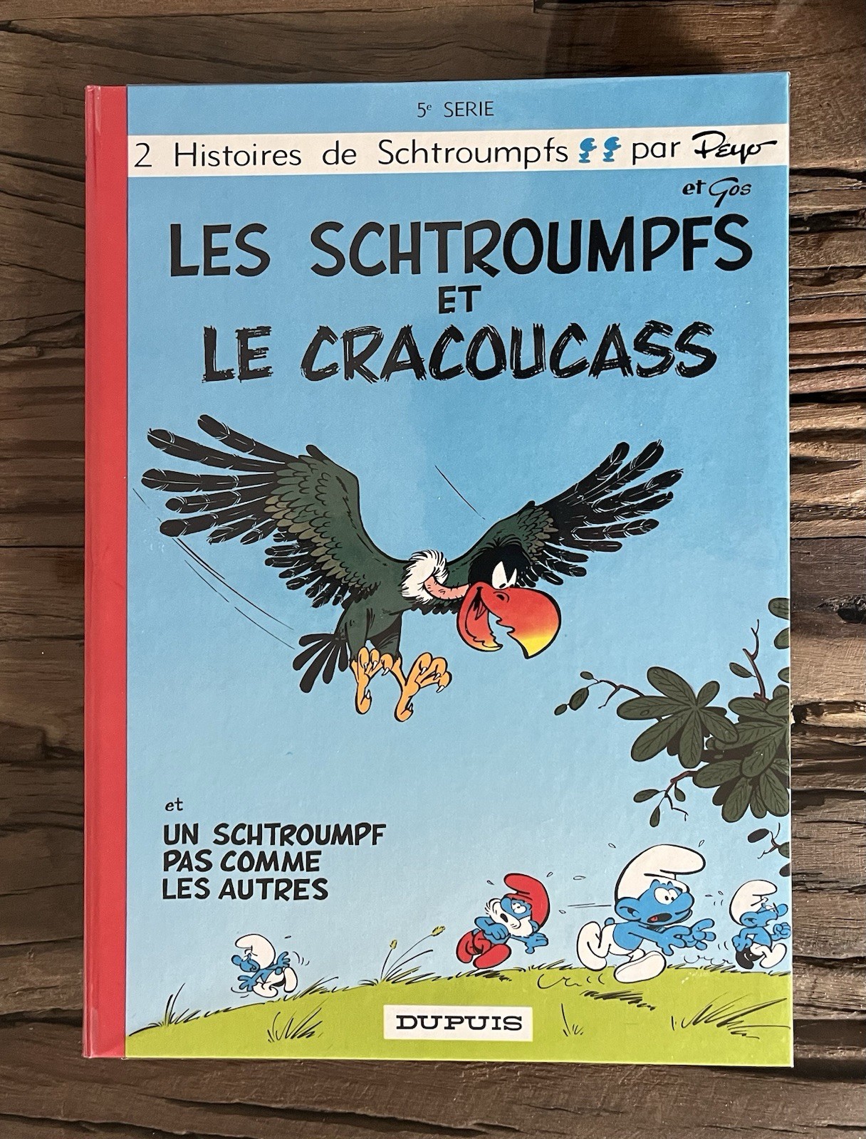 LES SCHTROUMPFS ET LE CRACOUCASS: EXCEPTIONNELLE EO 69 RARETE CRAQUANT NEUF PEYO