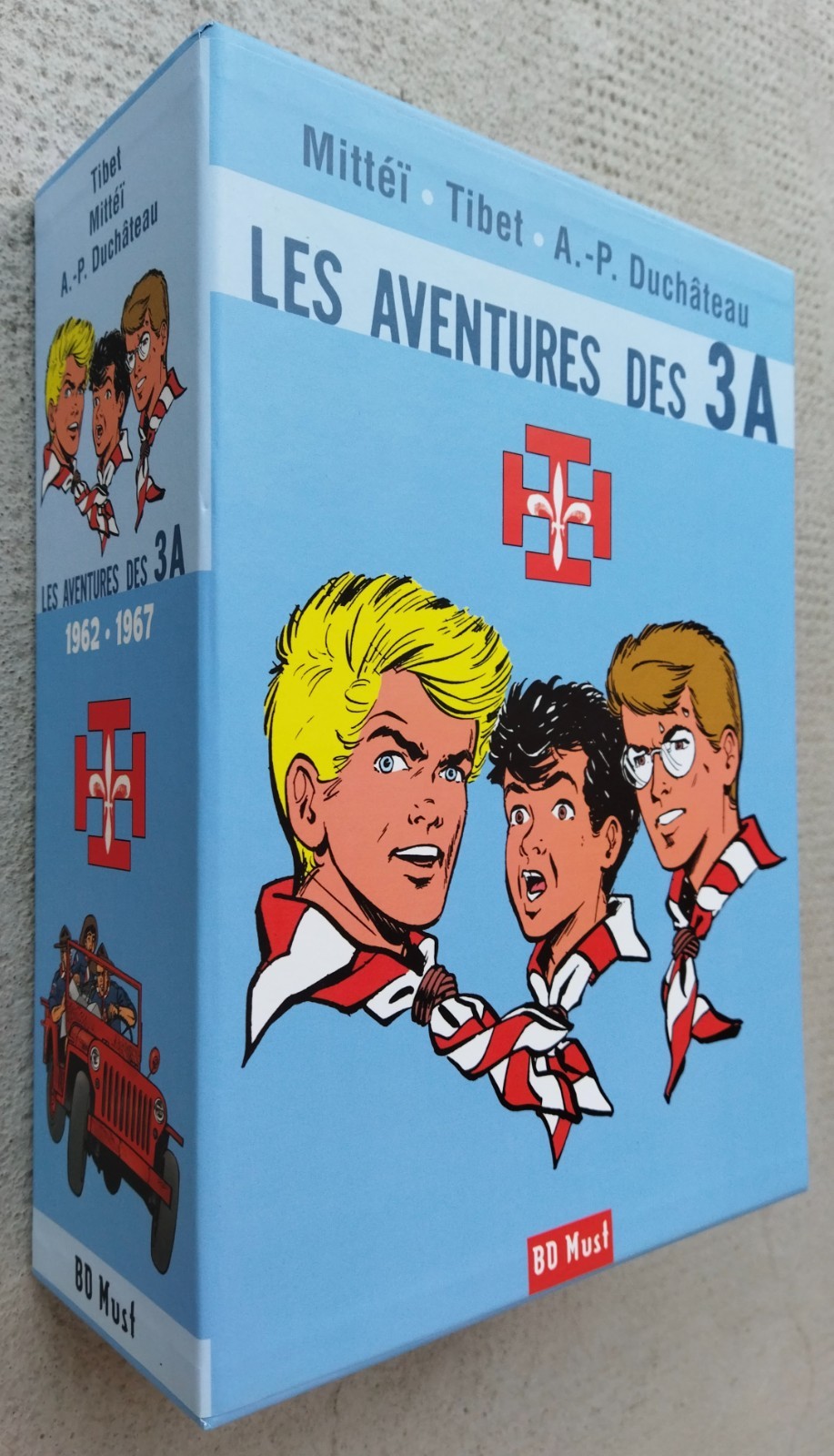 -- LES AVENTURES DES 3A. COFFRET TOMES 1 à 9 + EX-LIBRIS  -- EO BD MUST