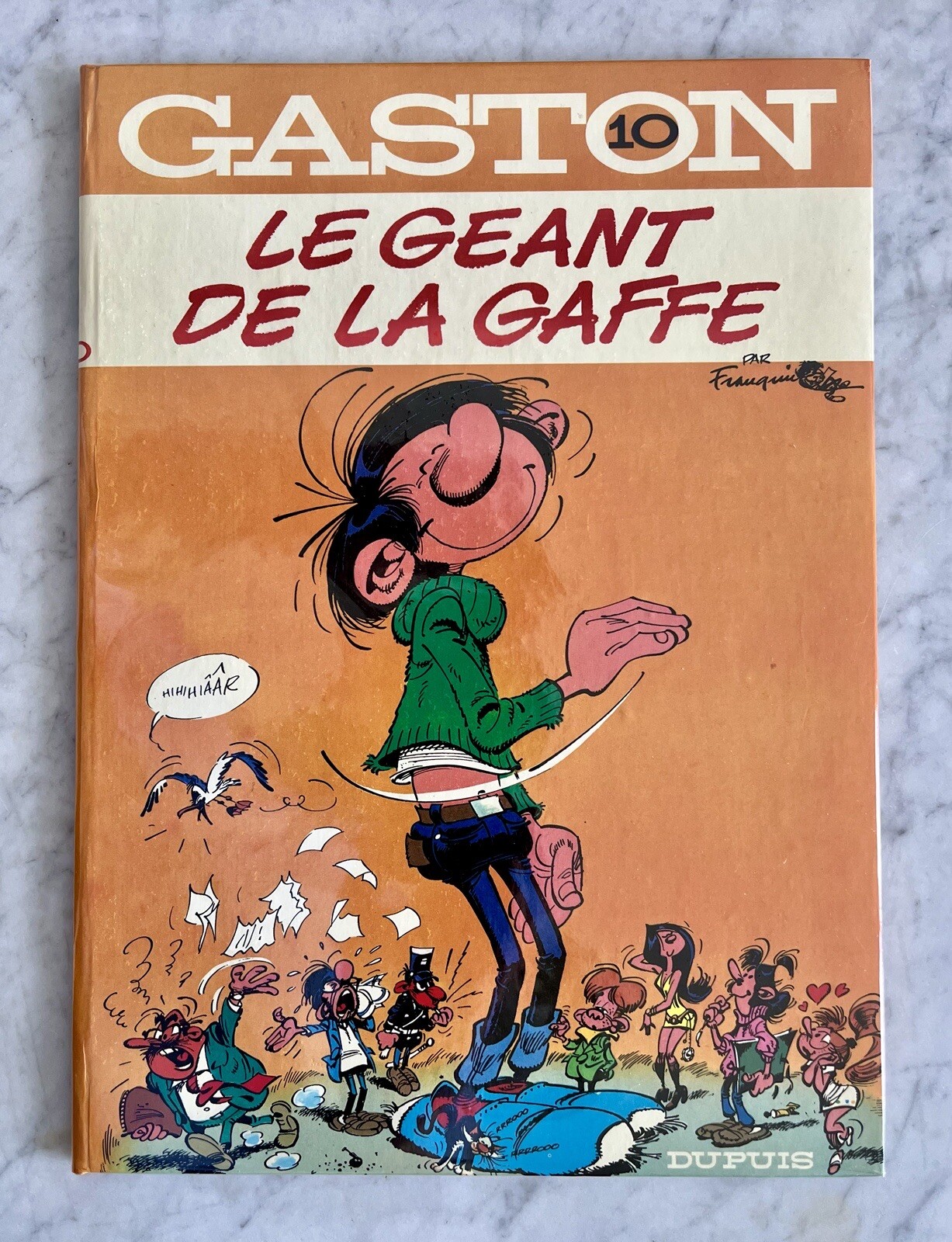 GASTON:SUBLIME EO T10 LE GÉANT DE LA GAFFE 72 TRÈS RARE CRAQUANT NEUF (FRANQUIN)