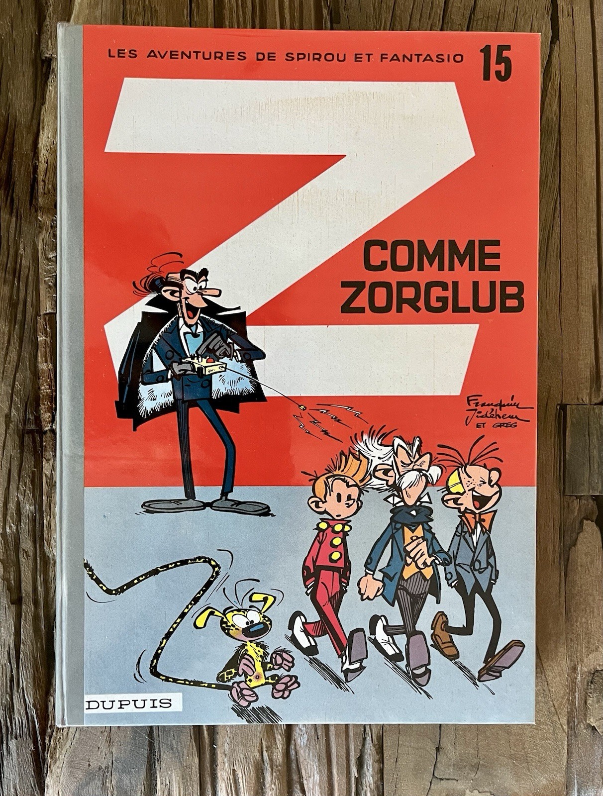 SPIROU: EXCEPTIONNELLE ET SUBLIME EO Z COMME ZORGLUB 61 ULTRA RARE NEUF FRANQUIN
