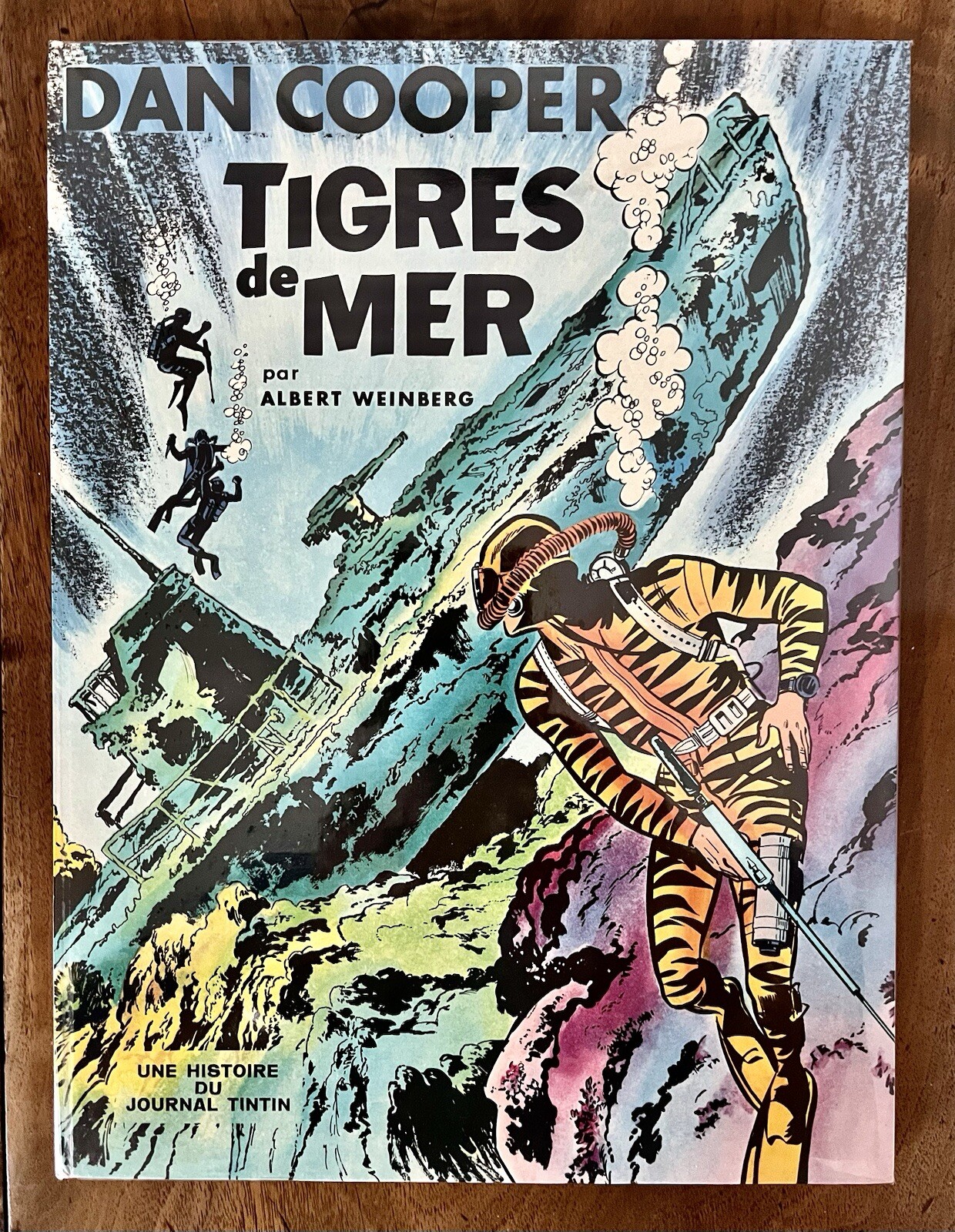 DAN COOPER : SUBLIME ET ULTRA RARE EO TIGRES DE MER 1969 CRAQUANT NEUF WEINBERG