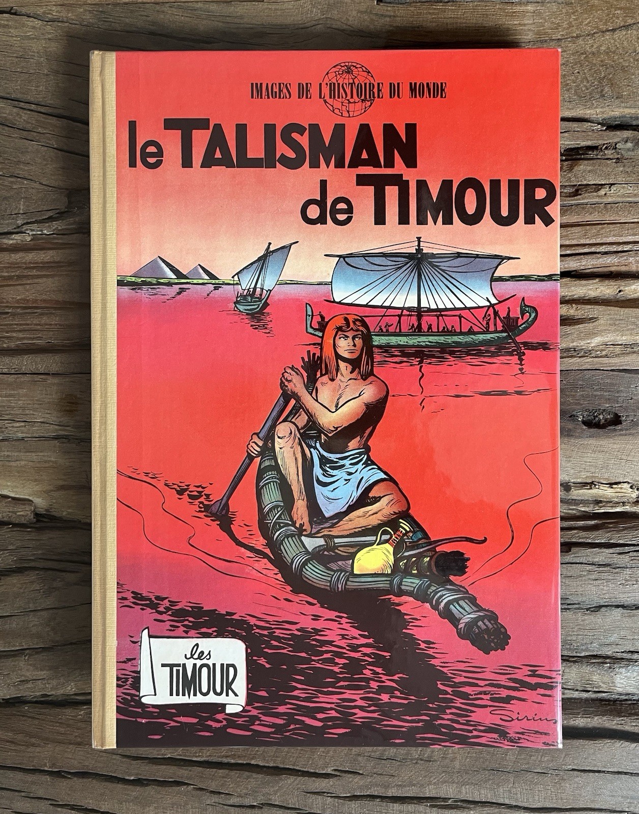 TIMOUR : SUBLIME EO LE TALISMAN DE TIMOUR DOS PAPIER 1956 ULTRA RARE NEUF SIRIUS