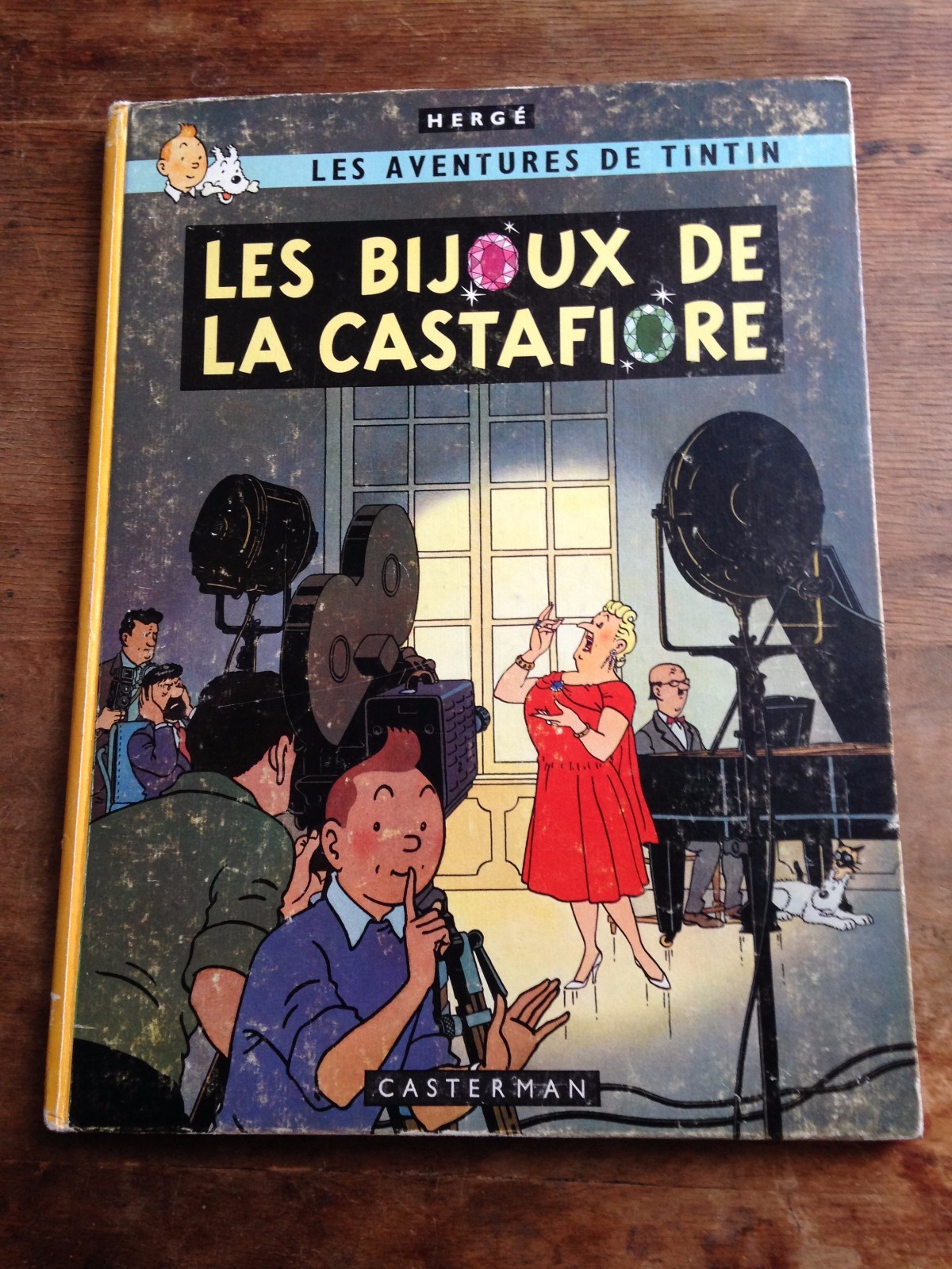 les bijoux de la castafiore EO Belge B34 (1963)  Hergé casterman Côte BDM + 250e