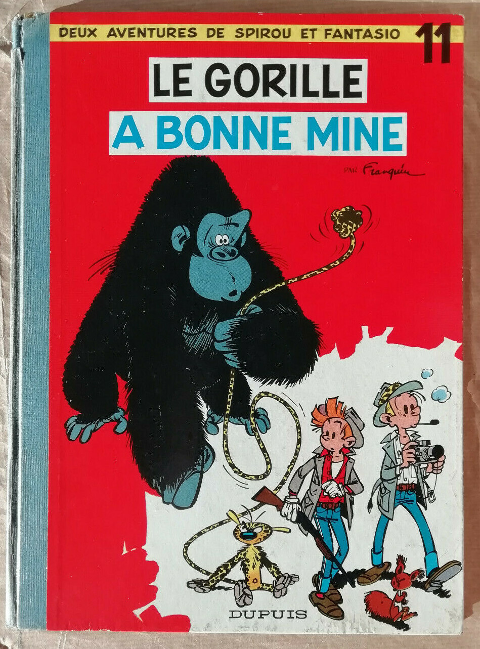 Spirou et Fantasio T 11 Le Gorille a Bonne Mine FRANQUIN éd Dupuis 1959 EO BE