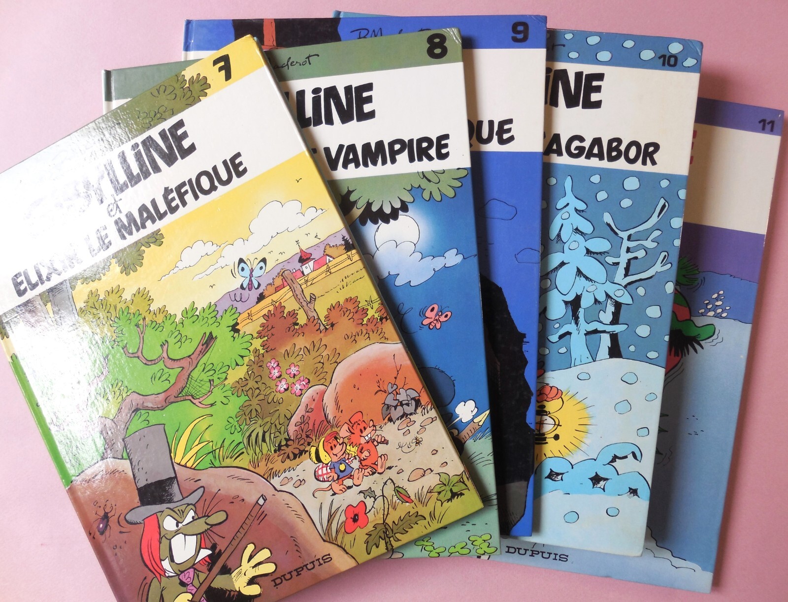 SIBYLLINE Lot x 5 BD T. 7-8-9-10-11, EO 1979-1985/Proche Neuf